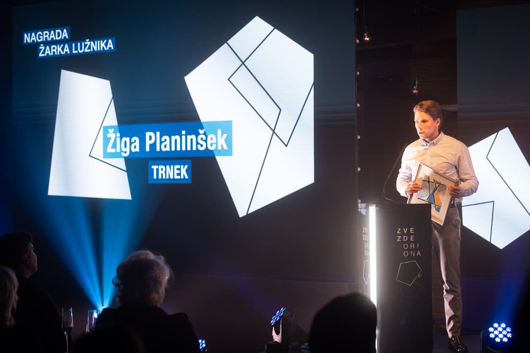 Žiga Planinšek, direktor fotografije, prejemnik nagrade Žarka Lužnika v letu 2025 za fotografijo v kratkem filmu Trnek